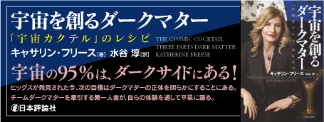 『宇宙を創るダークマター』バナー